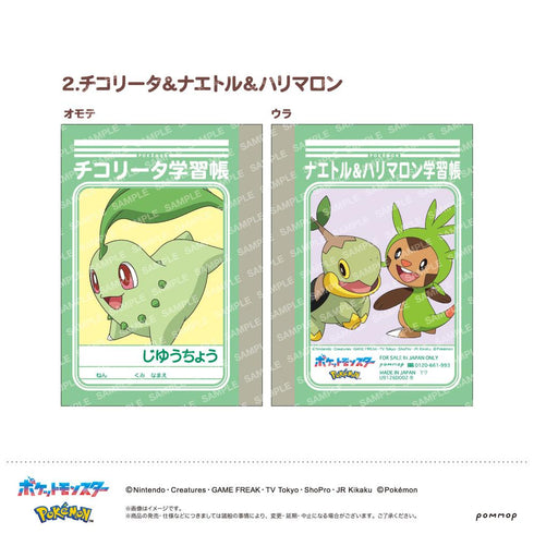 『ポケットモンスター』ミニ学習帳セット -第11弾- (B)