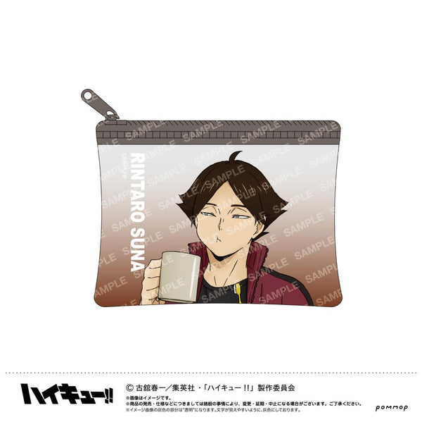 "Haikyu!!" Mini Clear Pouch - Away Game - (H: Rintaro Kakuna)