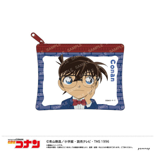 "Detective Conan" Mini Clear Pouch (A: Conan Edogawa)