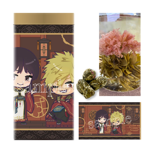 『地獄楽』-彩リ花茶- 花茶入りキャニスター 2.弔兵衛&桐馬