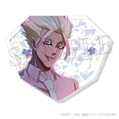 『ブルーロック』SAKURA ぴくりあプレート hologram 7 士道龍聖