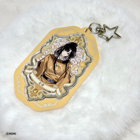 『大河幻想ラジオドラマ 魔道祖師 Cross World 交差する世界』回転式両面キーホルダー 金凌