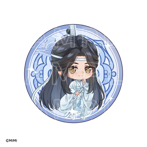 『大河幻想ラジオドラマ 魔道祖師 Cross World 交差する世界』65mmトレーディングデフォルメグリッター缶バッジ 原作Ver.【BOX】