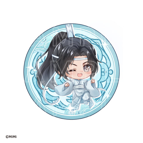 『大河幻想ラジオドラマ 魔道祖師 Cross World 交差する世界』65mmトレーディングデフォルメグリッター缶バッジ 原作Ver.【BOX】