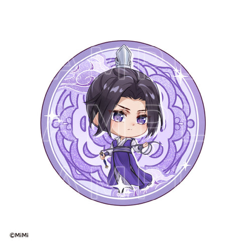 『大河幻想ラジオドラマ 魔道祖師 Cross World 交差する世界』65mmトレーディングデフォルメグリッター缶バッジ 原作Ver.【BOX】