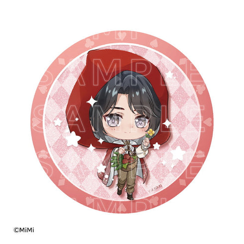 『大河幻想ラジオドラマ 魔道祖師 Cross World 交差する世界』65mmトレーディングデフォルメグリッター缶バッジ 童話Ver.【BOX】