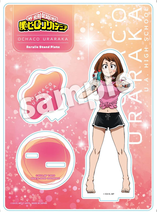 『僕のヒーローアカデミア』ウォーターガンアクリルスタンドプレート 麗日お茶子
