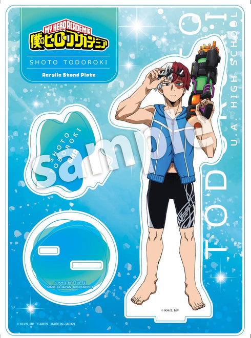 『僕のヒーローアカデミア』ウォーターガンアクリルスタンドプレート 轟焦凍