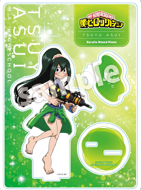 『僕のヒーローアカデミア』ウォーターガンアクリルスタンドプレート 蛙吹梅雨