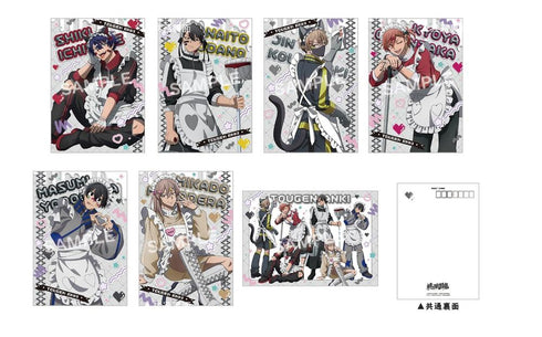 『桃源暗鬼』ジャージメイドA5ポストカードセット