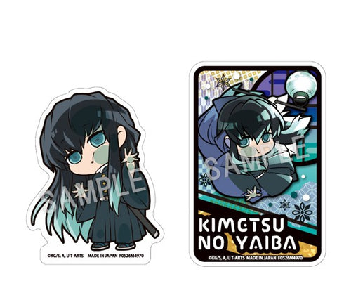 "Demon Slayer: Kimetsu no Yaiba" Pita! Deforme Sticker Set 2: Muichiro Tokito