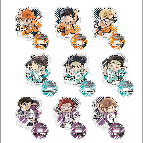 『ハイキュー!!』ぴた!でふぉめ トレーディングアクリルスタンド【BOX】