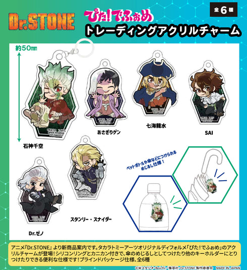 『Dr.STONE』ぴた!でふぉめ トレーディングアクリルチャーム【BOX】