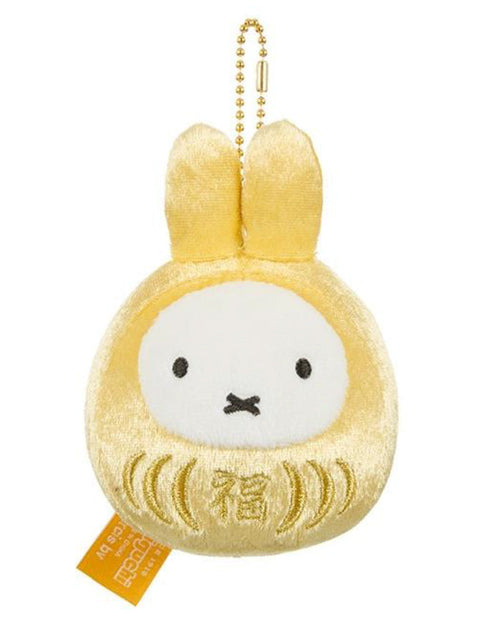 『ミッフィー』ミッフィー 福だるま マスコットキーチェーン 金【202506再販】