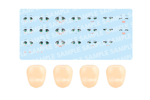 『創彩少女庭園』カスタマイズフェイス&デカールセット Vol.4 森倉円デザイン