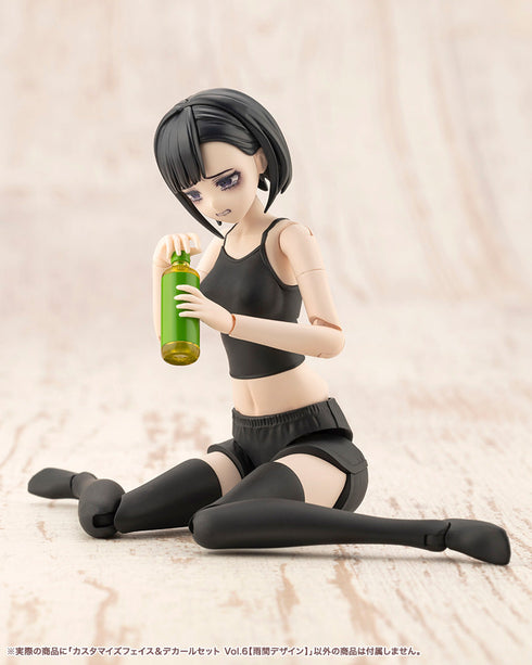 『創彩少女庭園』カスタマイズフェイス&デカールセット Vol.6 雨間デザイン