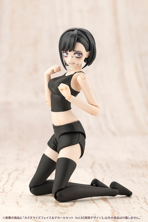 『創彩少女庭園』カスタマイズフェイス&デカールセット Vol.6 雨間デザイン