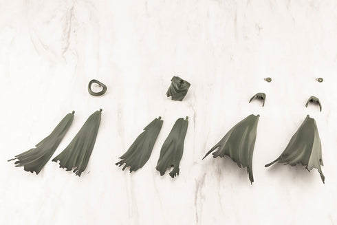 『M.S.G』モデリングサポートグッズ ドレスアップパーツ クラッシュ&サイドマント ダークグリーンVer.