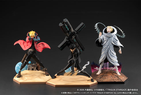『TRIGUN STARGAZE』ARTFX J ミリオンズ・ナイヴズ TRIGUN STAMPEDE Ver.