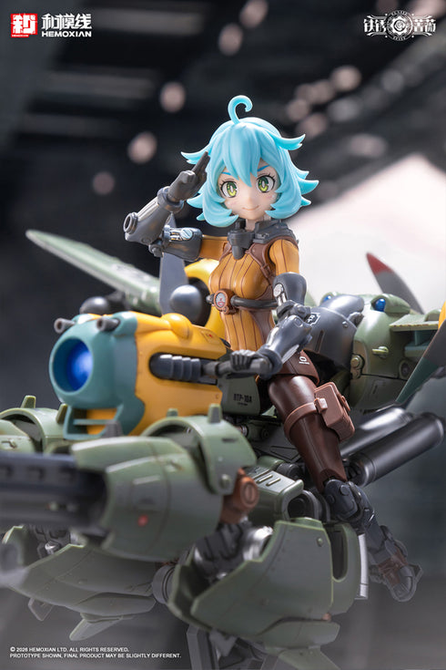 『鉄銹薔薇(RUSTED BRIER)』ランデ・コスキネン & RTP-10A 鋒刃 高速可変戦機