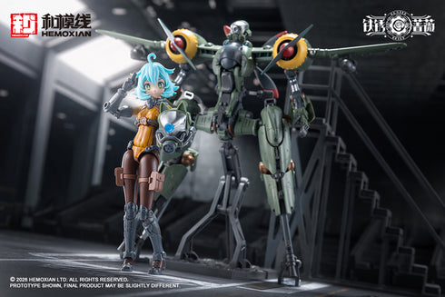 『鉄銹薔薇(RUSTED BRIER)』ランデ・コスキネン & RTP-10A 鋒刃 高速可変戦機