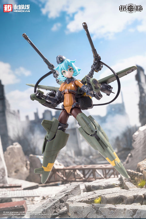 『鉄銹薔薇(RUSTED BRIER)』ランデ・コスキネン & RTP-10A 鋒刃 高速可変戦機