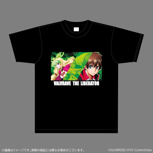 『革命機ヴァルヴレイヴ』Tシャツ【下パネルビジュアル】 XL