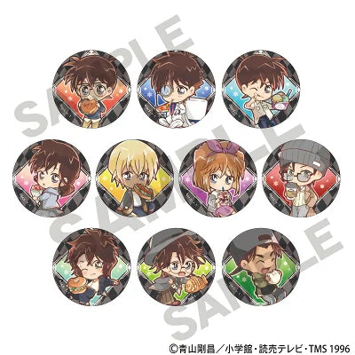 『名探偵コナン』トレーディング缶バッジ ジャンクフード ミニキャラ【BOX】【202507再販】