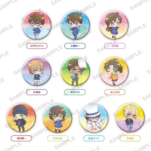 『名探偵コナン』缶バッジ+ ちびっとキュートver.【BOX】【202509再販】