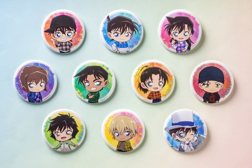 『名探偵コナン』チェック柄ウェア缶バッジ【BOX】【202509再販】