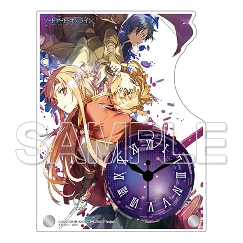 ソードアート・オンライン プログレッシブ』アクリルクロック [2