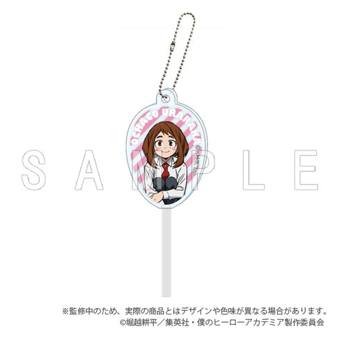 『僕のヒーローアカデミア』スティックアクリルキャンディ 麗日お茶子