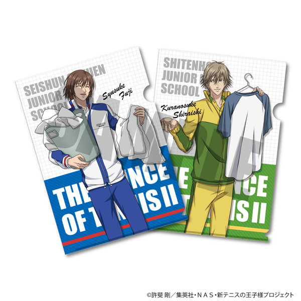 『新テニスの王子様』A4クリアファイル2枚セット 洗濯当番ver. 不二周助・白石蔵ノ介