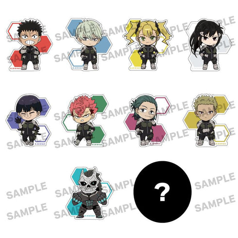 『怪獣8号』クリアクリップバッジコレクション