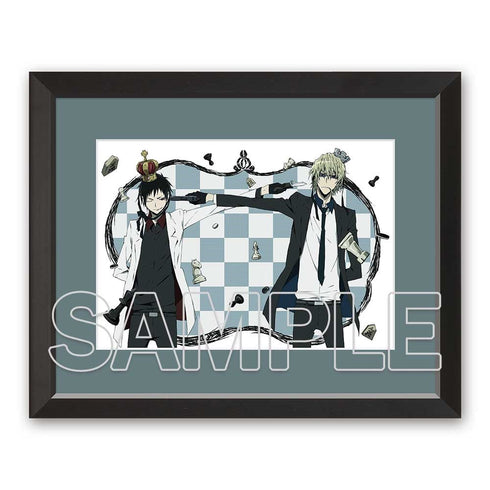 『デュラララ!!×2』【原作20周年記念】A5キャラファイングラフ Ver.折原臨也VS平和島静雄(チェス盤)