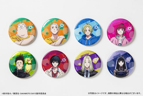 『SAKAMOTO DAYS』キラキラ缶バッジ vol.1【BOX】