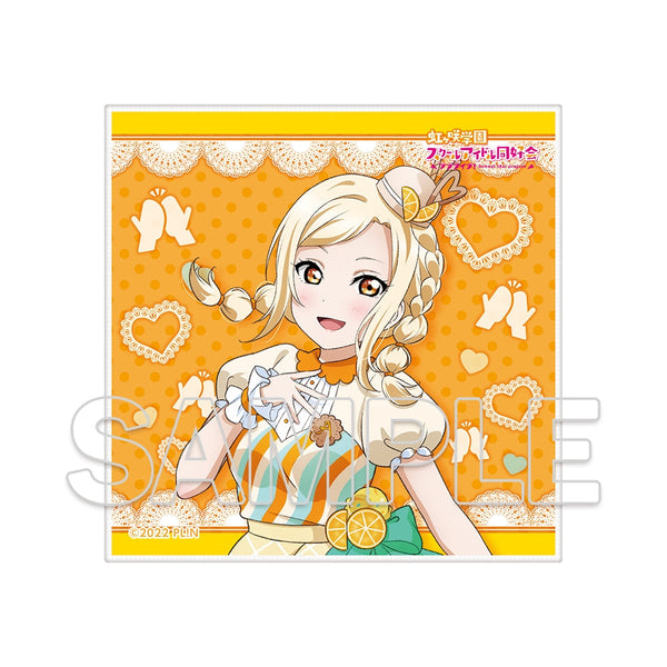 『ラブライブ!虹ヶ咲学園スクールアイドル同好会』マイクロファイバーハンドタオル Ver.Let's にじパフェ! 宮下 愛
