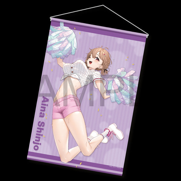 『男嫌いな美人姉妹を名前も告げずに助けたら一体どうなる?』チアフルサマーフェスタ! 描き下ろしB2タペストリー 新条藍那