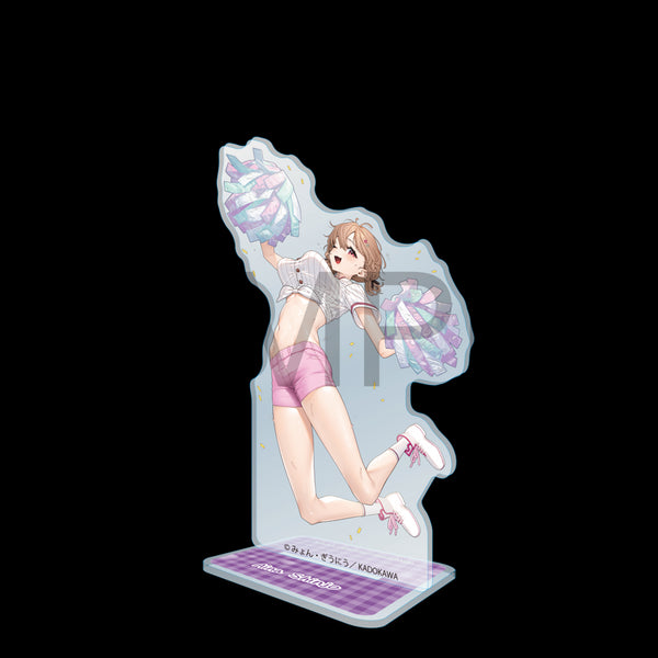 『男嫌いな美人姉妹を名前も告げずに助けたら一体どうなる?』チアフルサマーフェスタ! 描き下ろしアクリルスタンドフィギュア 新条藍那