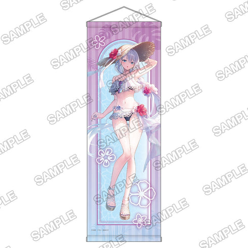 『MF文庫J夏の学園祭2024』描きおろし アイランドビーチフラッグ 『聖剣学院の魔剣使い』リーセリア