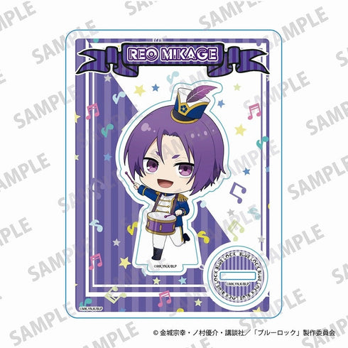 "Blue Lock" Mini Character Acrylic Stand: Marching Band Ver. Reo Mikage