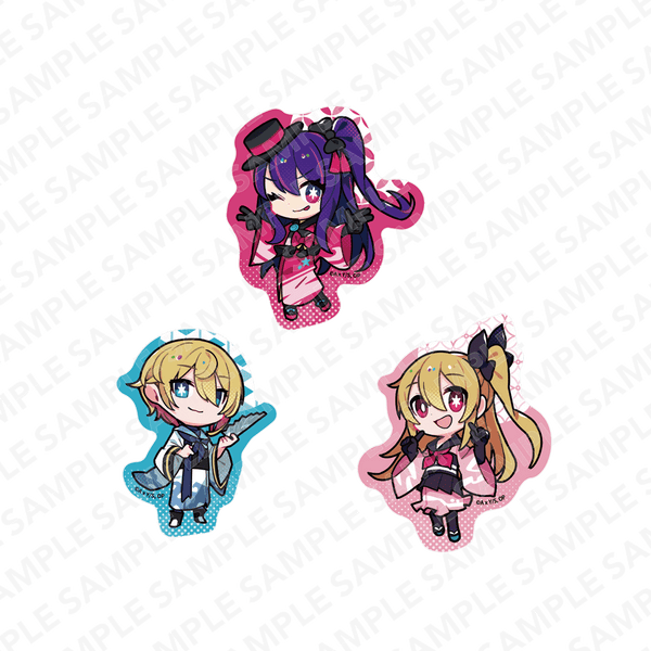 『【推しの子】』ステッカーセット アイ・アクア・ルビー Kimono ver.