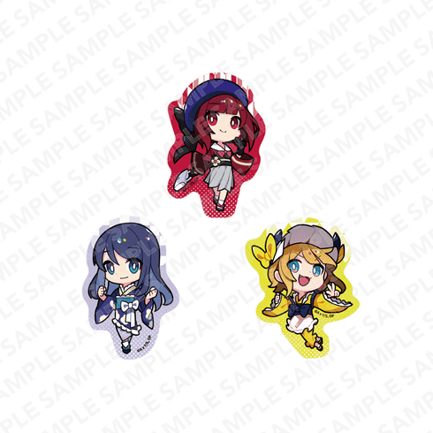『【推しの子】』ステッカーセット 有馬かな・黒川あかね・MEMちょ Kimono ver.
