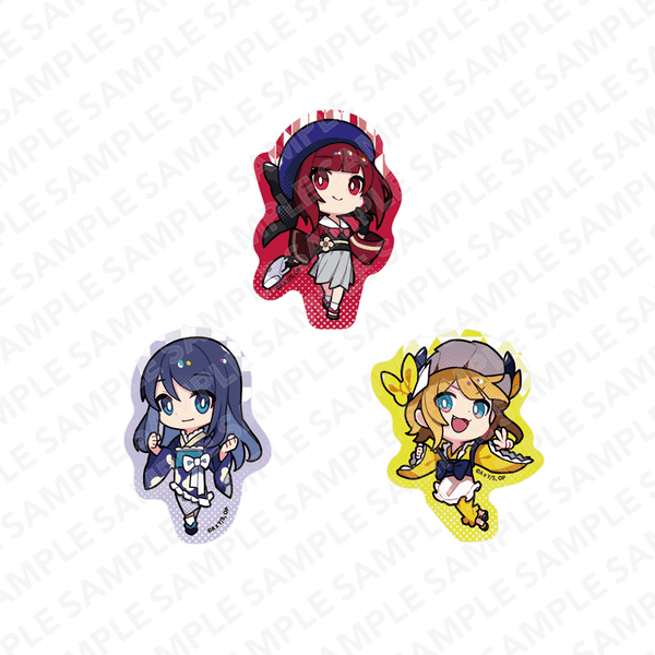 『【推しの子】』ステッカーセット 有馬かな・黒川あかね・MEMちょ Kimono ver.