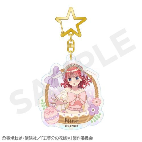 『五等分の花嫁*』ホログラムアクキー 中野二乃