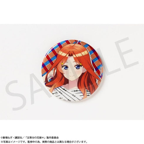 『五等分の花嫁*』トレーディンググリッター75mm缶バッジ【BOX】