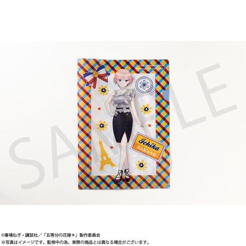 『五等分の花嫁*』グリッターA4クリアファイル 中野一花