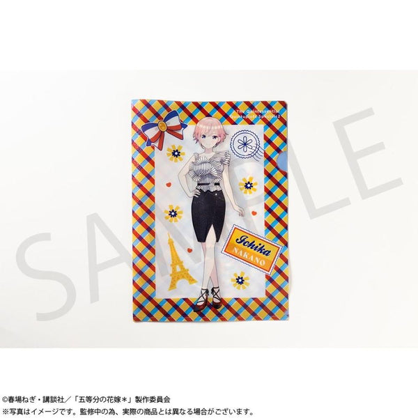 『五等分の花嫁*』グリッターA4クリアファイル 中野一花