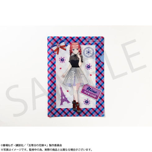 『五等分の花嫁*』グリッターA4クリアファイル 中野二乃