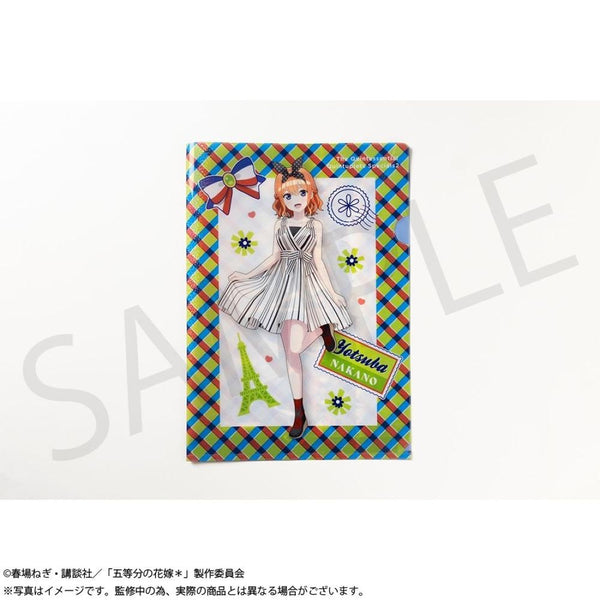 『五等分の花嫁*』グリッターA4クリアファイル 中野四葉